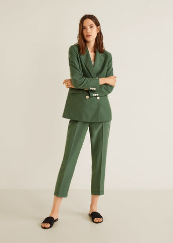 Modal-blend suit blazer - sandy-thoa