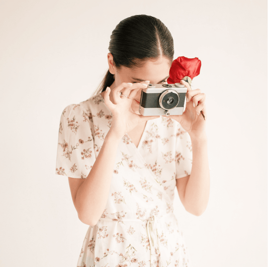 Garden Party Light Floral Dress