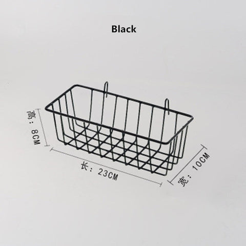 Ins Nordic Home Wall Decoration Iron Grid Decor Photo Frame Postcards DIY Wall Art Display Storage Rack Holder Shelf Organizer