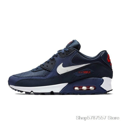 Airmax 90 Original NIKE AIR MAX 90 ESSENTIAL men's Running Shoes Sport Outdoor Sneakers Athletic Designer Footwear 325213-131