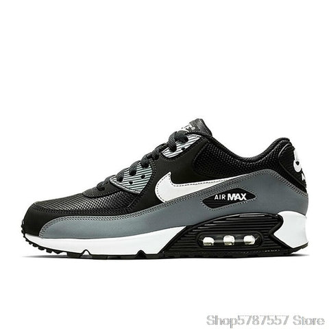 Airmax 90 Original NIKE AIR MAX 90 ESSENTIAL men's Running Shoes Sport Outdoor Sneakers Athletic Designer Footwear 325213-131