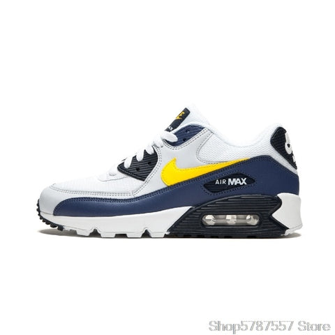 Airmax 90 Original NIKE AIR MAX 90 ESSENTIAL men's Running Shoes Sport Outdoor Sneakers Athletic Designer Footwear 325213-131