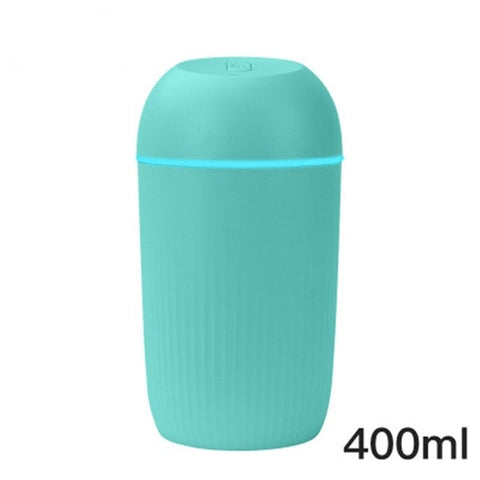 Portable 300ml Humidifier USB Ultrasonic Dazzle Cup Aroma Diffuser Cool Mist Maker Air Humidifier Purifier with Romantic Light