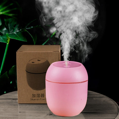 Portable 300ml Humidifier USB Ultrasonic Dazzle Cup Aroma Diffuser Cool Mist Maker Air Humidifier Purifier with Romantic Light