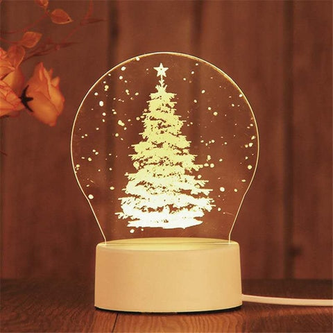 2021 decoration  creative 3D LED night light table lamp children bedroom  child gift home