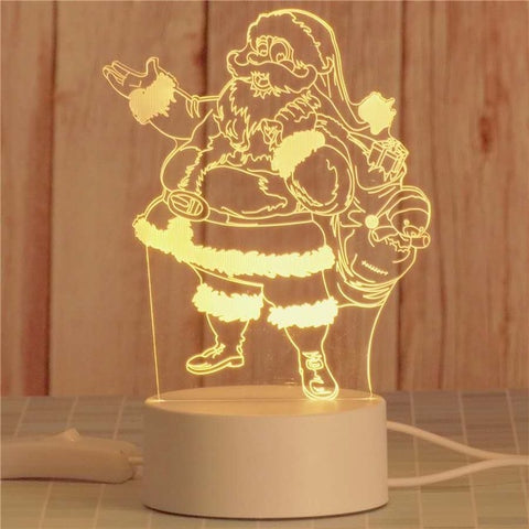 2021 decoration  creative 3D LED night light table lamp children bedroom  child gift home