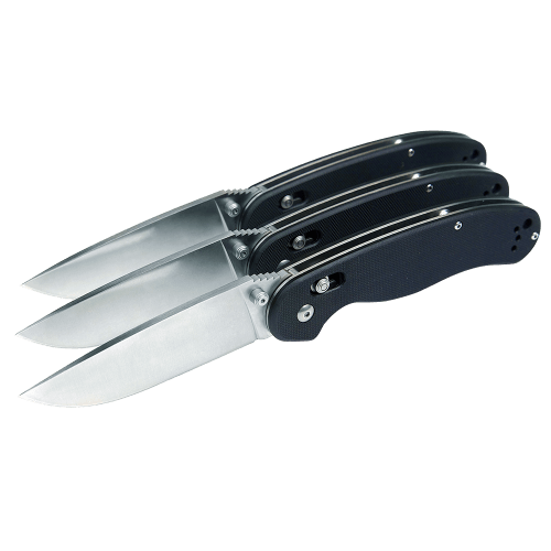 Compact Stainless Steel Folding Knife Kit