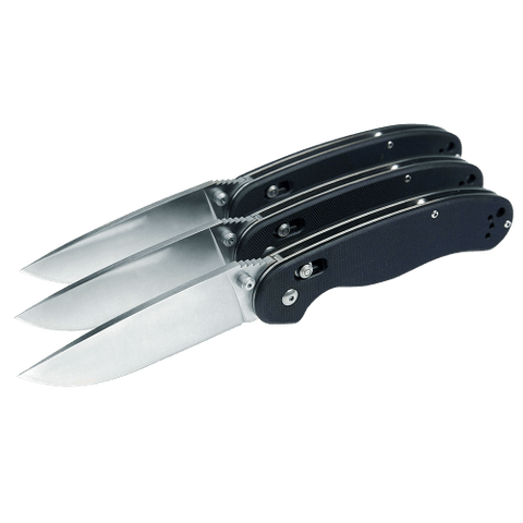 Compact Stainless Steel Folding Knife Kit